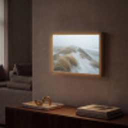 Duinen - Strand - Planten - Natuur Light Box met batterij (Wandlamp) middel -sfeer1