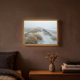 Duinen - Strand - Planten - Natuur Light Box met batterij (Wandlamp) middel -sfeer4