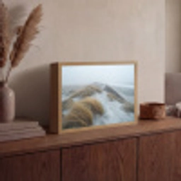 Duinen - Strand - Planten - Natuur Light Box met batterij (Wandlamp) middel -sfeer2