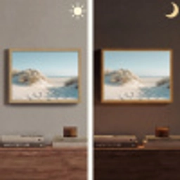 Duinen - Planten - Zomer - Natuur Light Box met batterij (Wandlamp) middel -sfeer3