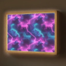Elektrisch - Neon - Lucht Light Box met batterij (Wandlamp) middel 907 -z3d_website