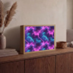 Elektrisch - Neon - Lucht Light Box met batterij (Wandlamp) middel 907 -sfeer2