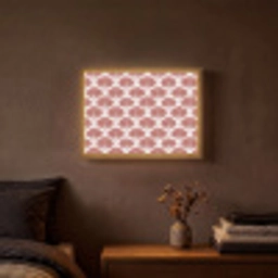 Waaier - Motief - Terra Light Box met batterij (Wandlamp) middel 907 -sfeer4