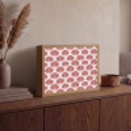 Waaier - Motief - Terra Light Box met batterij (Wandlamp) middel 907 -sfeer2
