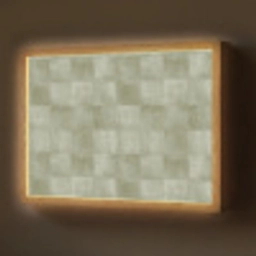 Vlakken - Rustiek - Groen Light Box met batterij (Wandlamp) middel 907 -z3d_website