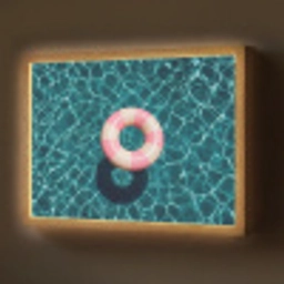 Drijvend - Zwemband - Water Light Box met batterij (Wandlamp) middel -z3d_website