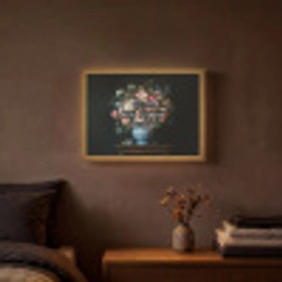 Bloemen - Art - Pastel - Quotes Light Box met batterij (Wandlamp) middel -sfeer4