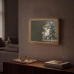 Bloemen - Eelke Jelles Eelkema - Oude meesters Light Box met batterij (Wandlamp) middel -sfeer1