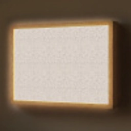 Bloemen - Bladeren - Licht - Taupe Light Box met batterij (Wandlamp) middel 907 -z3d_website
