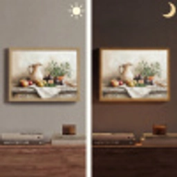 Fruit - Kruiden - Landelijk Light Box met batterij (Wandlamp) middel -sfeer3