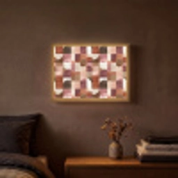 Geometrie - Modern - Retro Light Box met batterij (Wandlamp) middel 907 -sfeer4