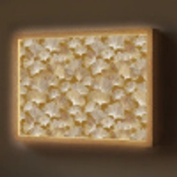 Ginkgo - Bladeren - Goud Light Box met batterij (Wandlamp) middel 907 -z3d_website