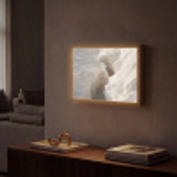 Kloof - Wit - Sneeuw Light Box met batterij (Wandlamp) middel -sfeer1