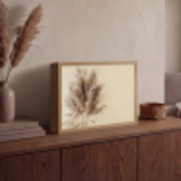 Graan - Pastel - Natuur Light Box met batterij (Wandlamp) middel -sfeer2