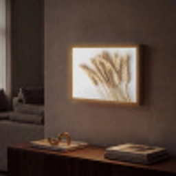 Graan - Geel - Wit - Stilleven Light Box met batterij (Wandlamp) middel -sfeer1
