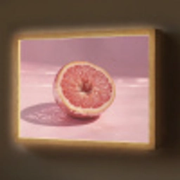Grapefruit - Roze - Disco - Shiny Light Box met batterij (Wandlamp) middel -z3d_website