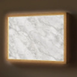 Grijs - Wit - Marmer Light Box met batterij (Wandlamp) middel 907 -z3d_website