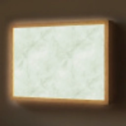 Groen - Marmer - Vloeiende aders Light Box met batterij (Wandlamp) middel 907 -z3d_website