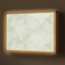 Groen - Marmer - Aders Light Box met batterij (Wandlamp) middel 907 -z3d_website