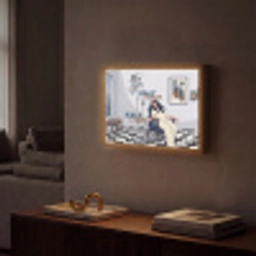 Half human, Half Coffee - Infuus - Koffie Light Box met batterij (Wandlamp) middel -sfeer1