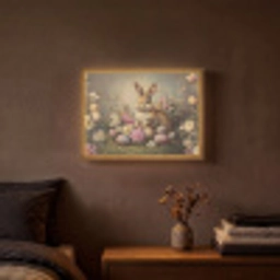 Haas - Stilleven - Bloemen Light Box met batterij (Wandlamp) middel -sfeer4