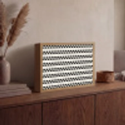 Harten - Lijn - Wit - Zwart Light Box met batterij (Wandlamp) middel 907 -sfeer2
