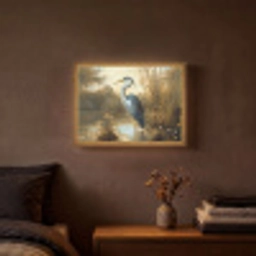 Reiger - Water - Planten Light Box met batterij (Wandlamp) middel -sfeer4