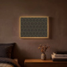 Zeshoek - Zwart - Goud - Bloem Light Box met batterij (Wandlamp) middel 907 -sfeer4