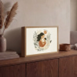 Illustratie - Quote - Moeder Light Box met batterij (Wandlamp) middel -sfeer2