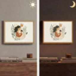 Illustratie - Quote - Moeder Light Box met batterij (Wandlamp) middel -sfeer3