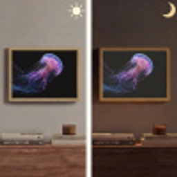 Kwal - Doorzichtig - Roze - Tentakels Light Box met batterij (Wandlamp) middel -sfeer3
