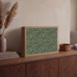 Bladeren - Organisch - Groen Light Box met batterij (Wandlamp) middel 907 -sfeer2