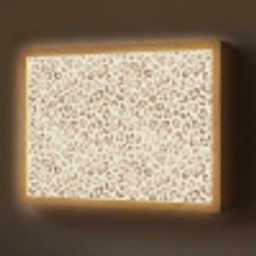 Luipaard - Klassiek - Beige Light Box met batterij (Wandlamp) middel 907 -z3d_website