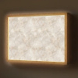 Lichtbeige - Goudbruine Nerven - Marmer Light Box met batterij (Wandlamp) middel 907 -z3d_website