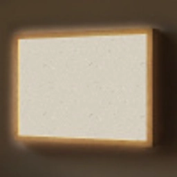 Lichtbeige - Terrazzo - Grijs Light Box met batterij (Wandlamp) middel 907 -z3d_website