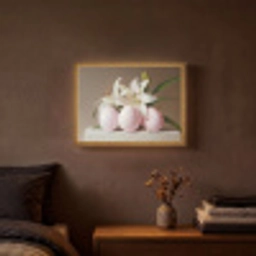 Lelies - Eieren - Pasen Light Box met batterij (Wandlamp) middel -sfeer4