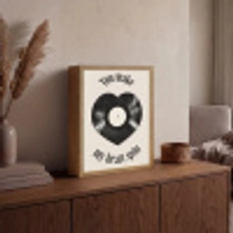 Love - Muziek - Quote Light Box met batterij (Wandlamp) middel -sfeer2