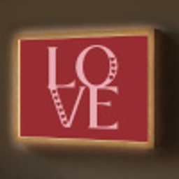 Love - Rood - Hatjes Light Box met batterij (Wandlamp) middel -z3d_website