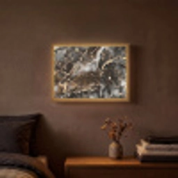 Marmer - Goud - Glitter - Luxe Light Box met batterij (Wandlamp) middel -sfeer4