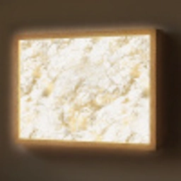 Marmer - Goud - Structuur Light Box met batterij (Wandlamp) middel 907 -z3d_website