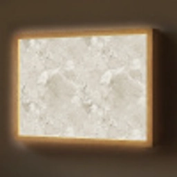 Marmer - Grijs - Aders Light Box met batterij (Wandlamp) middel 907 -z3d_website
