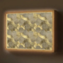 Modern - Geometrisch - Goud Light Box met batterij (Wandlamp) middel 907 -z3d_website