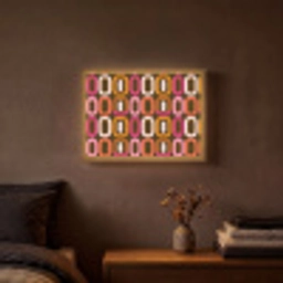 Modern - Retro - Kleurrijk Light Box met batterij (Wandlamp) middel 907 -sfeer4