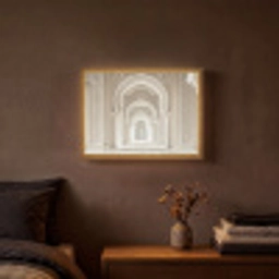 Moskee - Architectuur - Ramadan - Islamitische Light Box met batterij (Wandlamp) middel -sfeer4