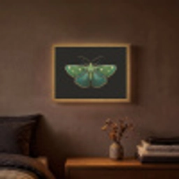 Mot - Levendig - Groen Light Box met batterij (Wandlamp) middel -sfeer4