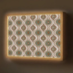 Motief - Patroon - Kleurrijk Light Box met batterij (Wandlamp) middel 907 -z3d_website