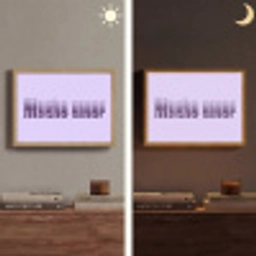 Mucho amor - Paars - Gelaagde letters Light Box met batterij (Wandlamp) middel -sfeer3