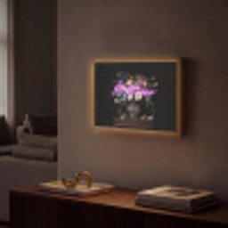 Neon - Vaas - Bloemen Light Box met batterij (Wandlamp) middel -sfeer1