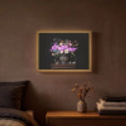 Neon - Vaas - Bloemen Light Box met batterij (Wandlamp) middel -sfeer4