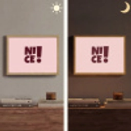Nice - Uitroepteken - Roze Light Box met batterij (Wandlamp) middel -sfeer3